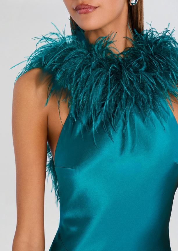 Brisbane Feather Dress