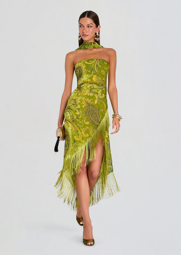 Statice Velvet Dress
