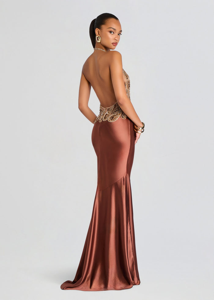 Evolet Embroidered Dress media 4 of 5