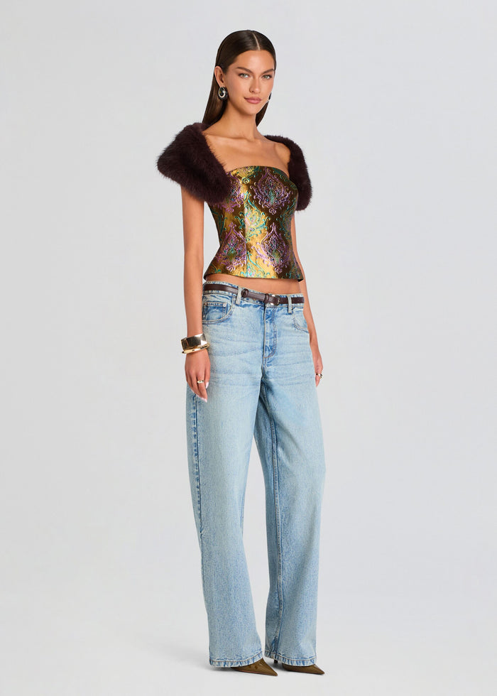 Morro Faux Fur Top media 4 of 6
