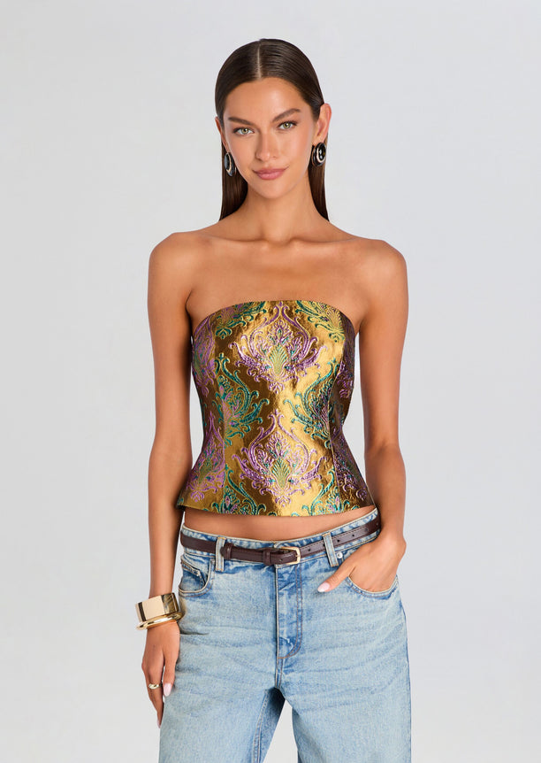 Morro Faux Fur Top