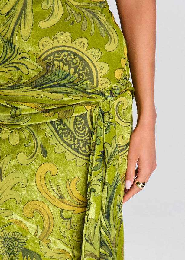 Protea Velvet Dress