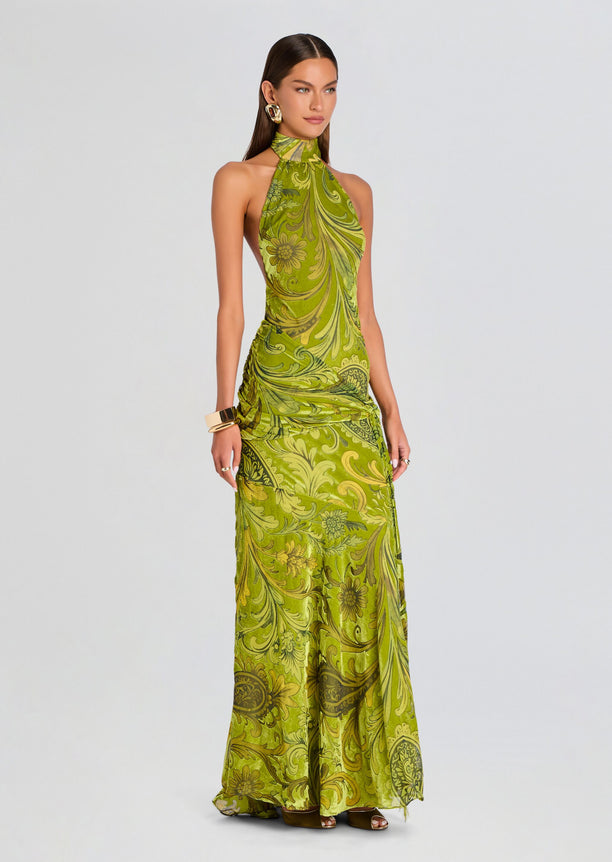 Protea Velvet Dress