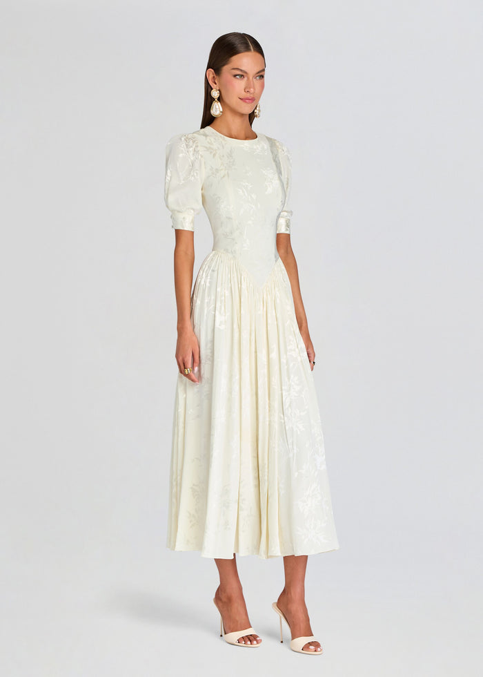 Rasa Corset Midi Dress media 3 of 5