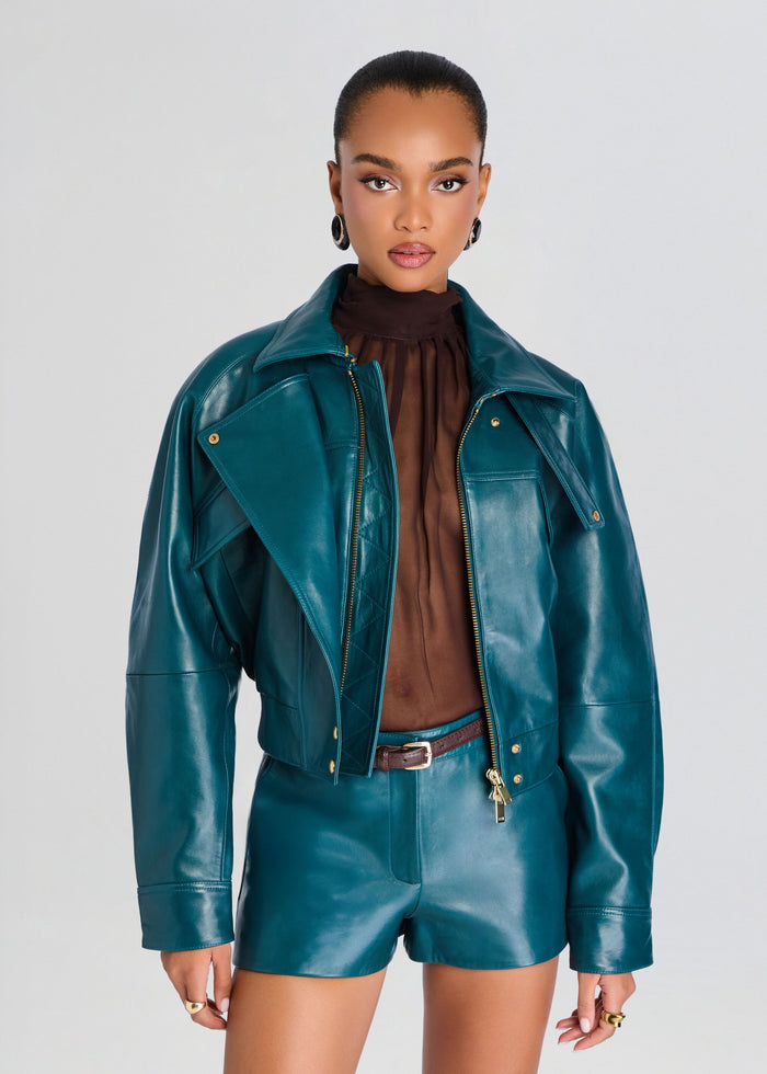 Lykke Leather Jacket media 1 of 6