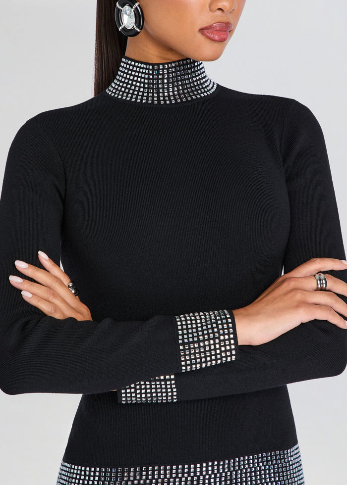 Naema Embellished Knit Dress media 2 of 5