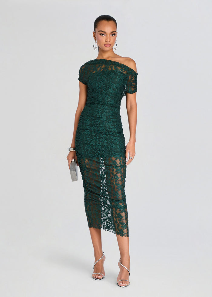 Noel Mesh Midi Dress media 1 of 5