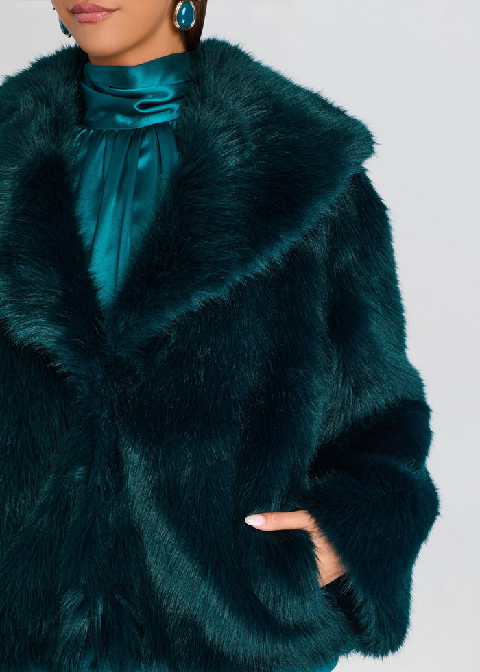 Olsen Faux Fur Jacket media 2 of 5