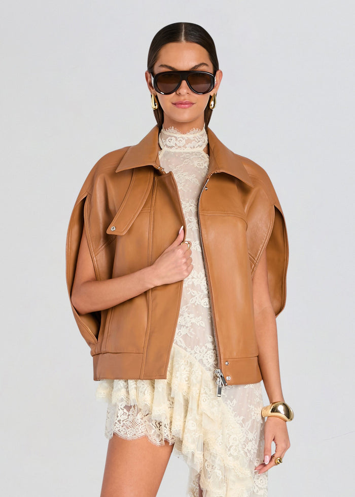 Braxx Leather Cape media 1 of 6