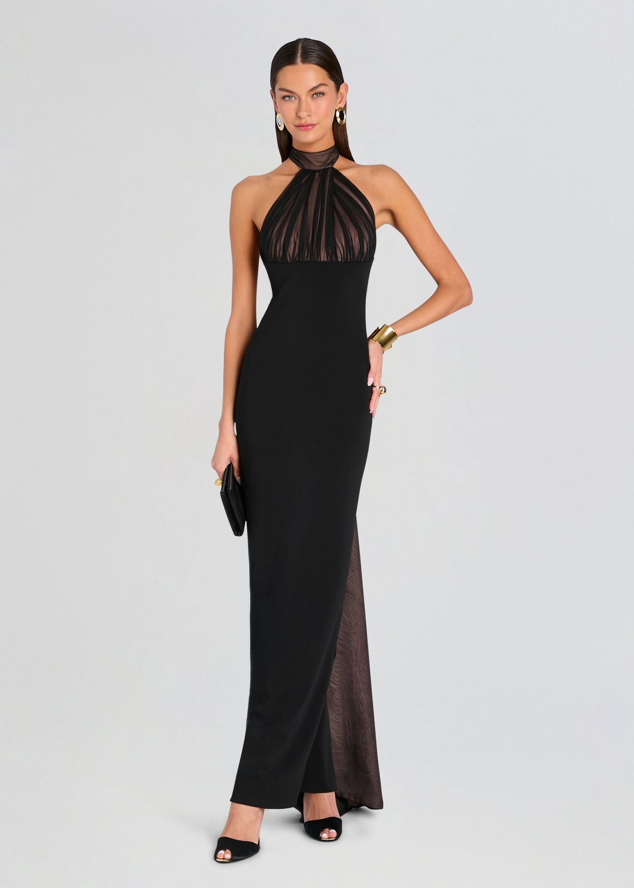dixon halter dress – Retrofete Halter neck
