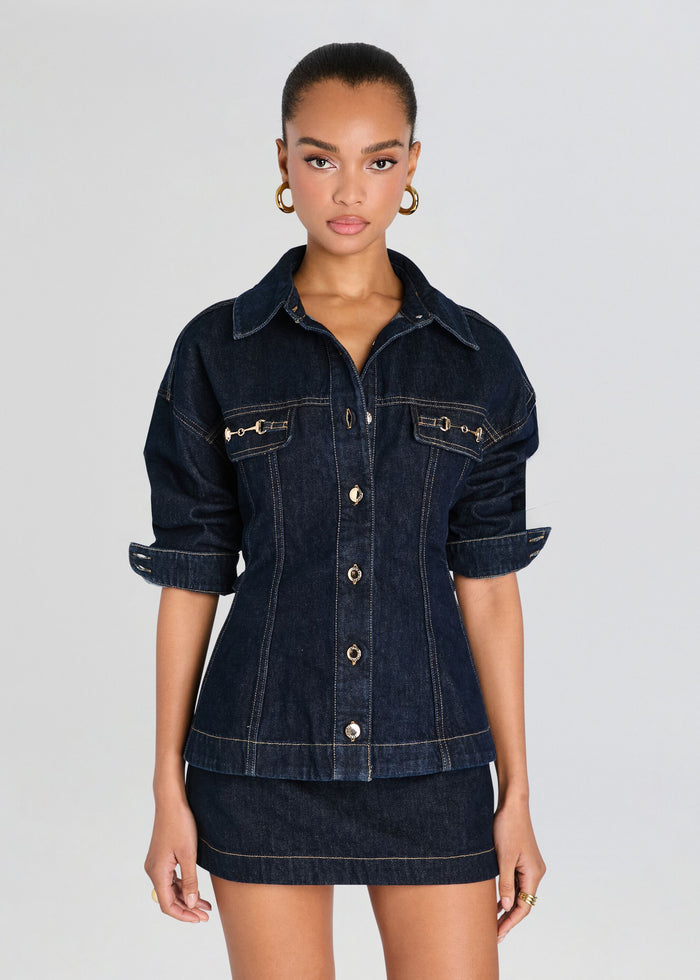 Jeannie Denim Shirt media 1 of 6