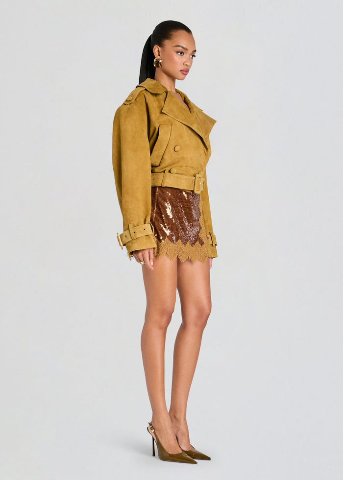 Rubee Suede Coat media 3 of 5