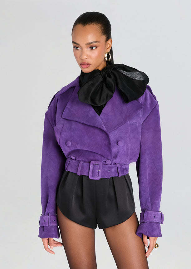 Rubee Suede Coat