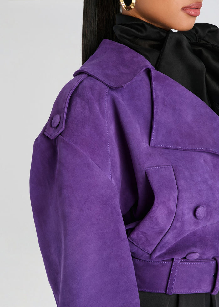 Rubee Suede Coat media 3 of 6
