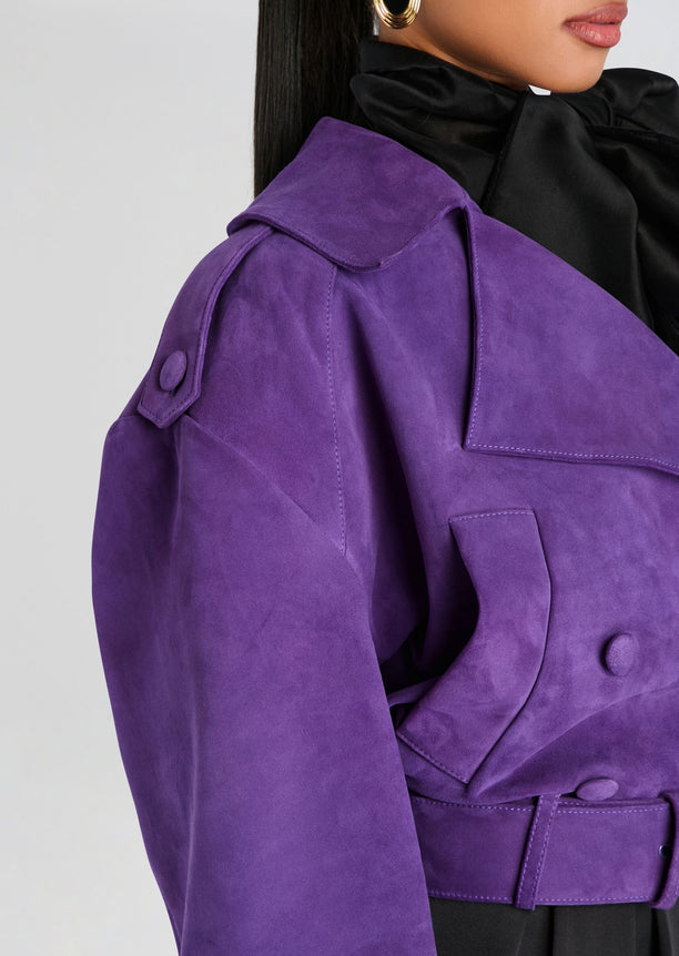 Rubee Suede Coat
