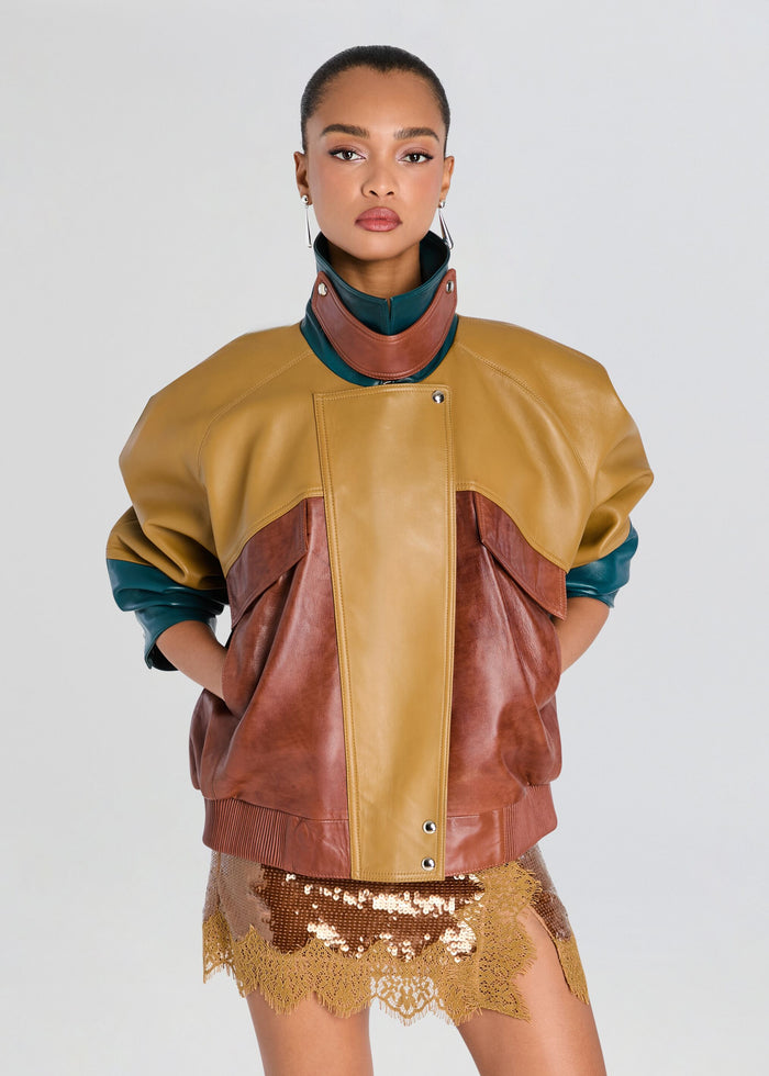 Sylvana Leather Jacket media 1 of 6
