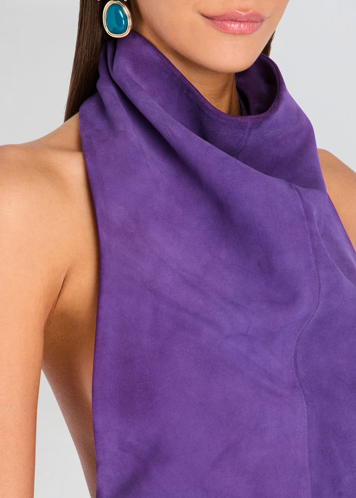 Zoriel Suede Dress media 3 of 6