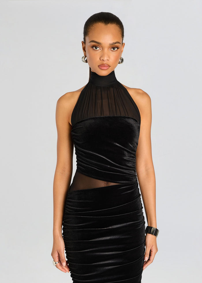 Avantika Velvet Dress media 5 of 5