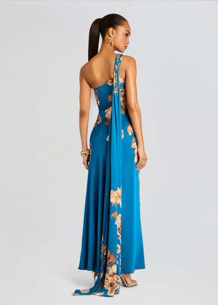 Ashi One Shoulder Sash Dress media 4 of 5