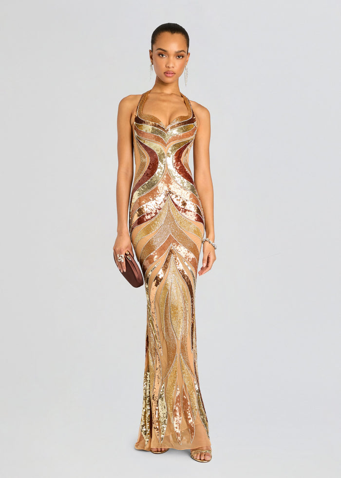 Victorie Embellished Dress media 1 of 5