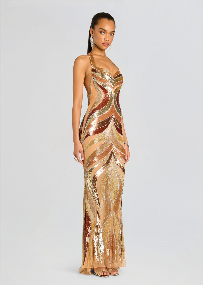 Victorie Embellished Dress media 3 of 5