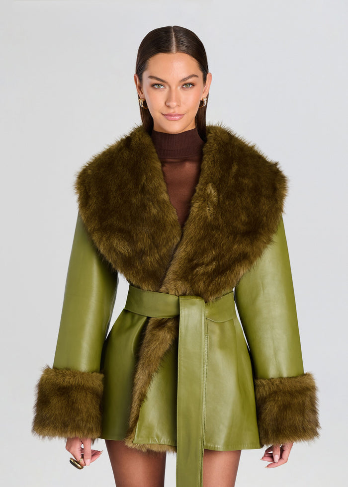 Daly Leather Coat media 1 of 5