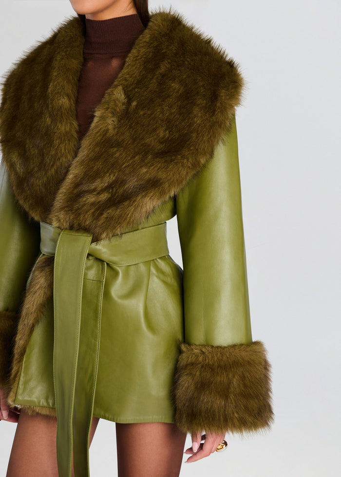 Daly Leather Coat media 2 of 5