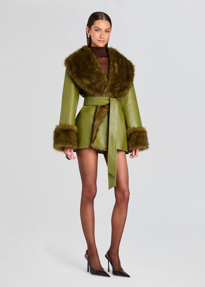 Daly Leather Coat media 4 of 5