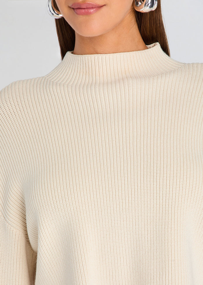 Carmen Mid Cropped Sweater media 3 of 5