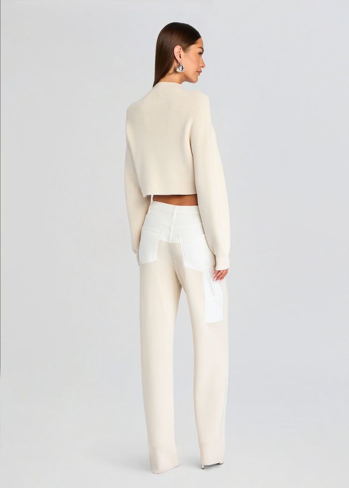 Chani Knit Denim Pant media 5 of 5