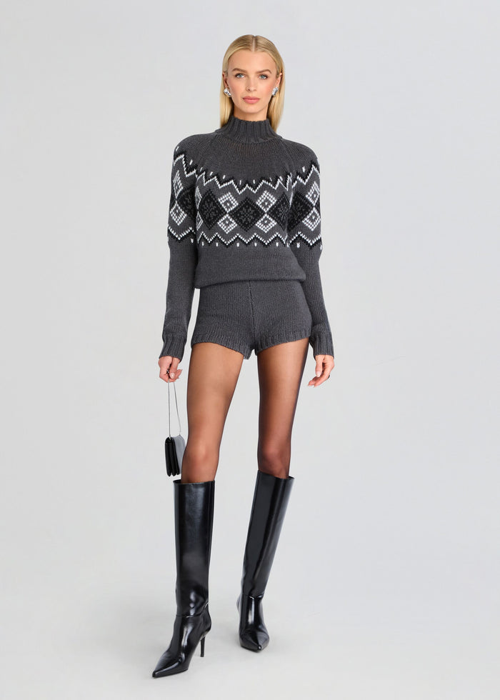 Tosca Knit Romper media 1 of 5