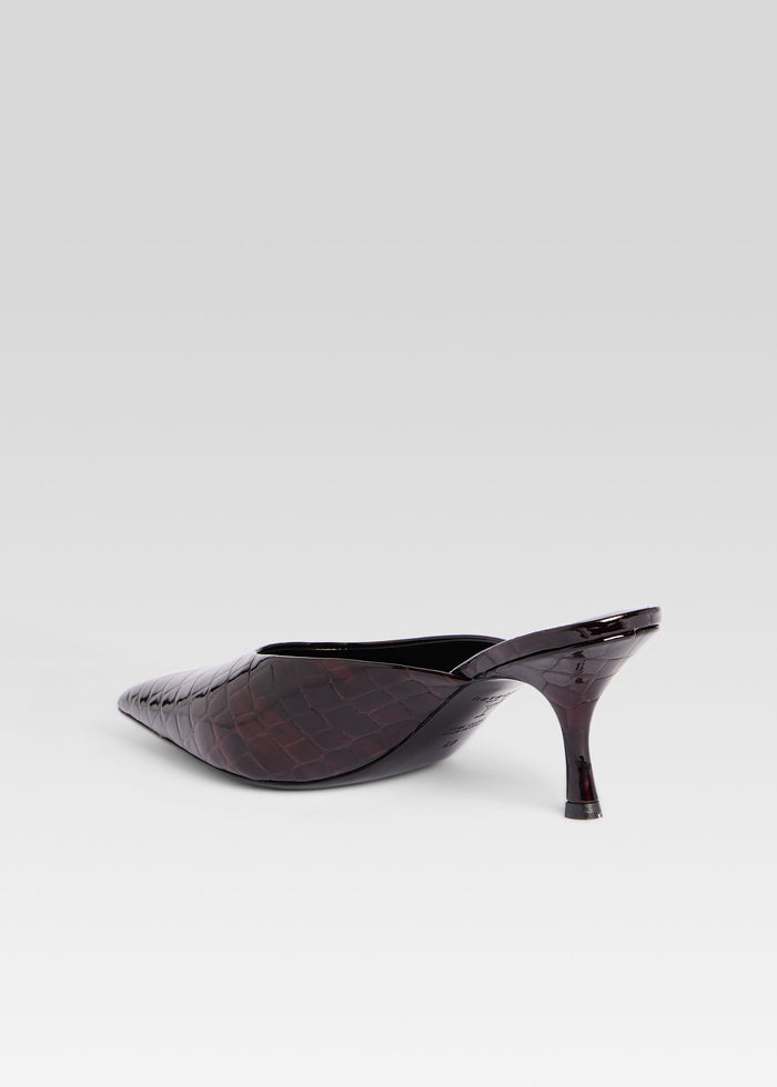 Bonnie Leather Mule