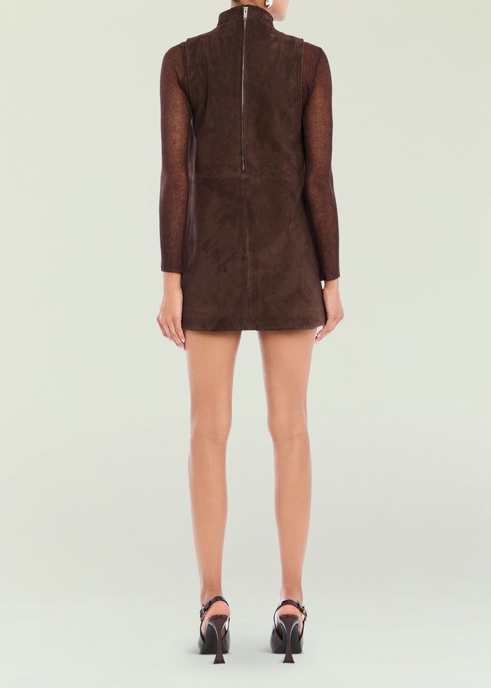 Carina Suede Dress media 4 of 5