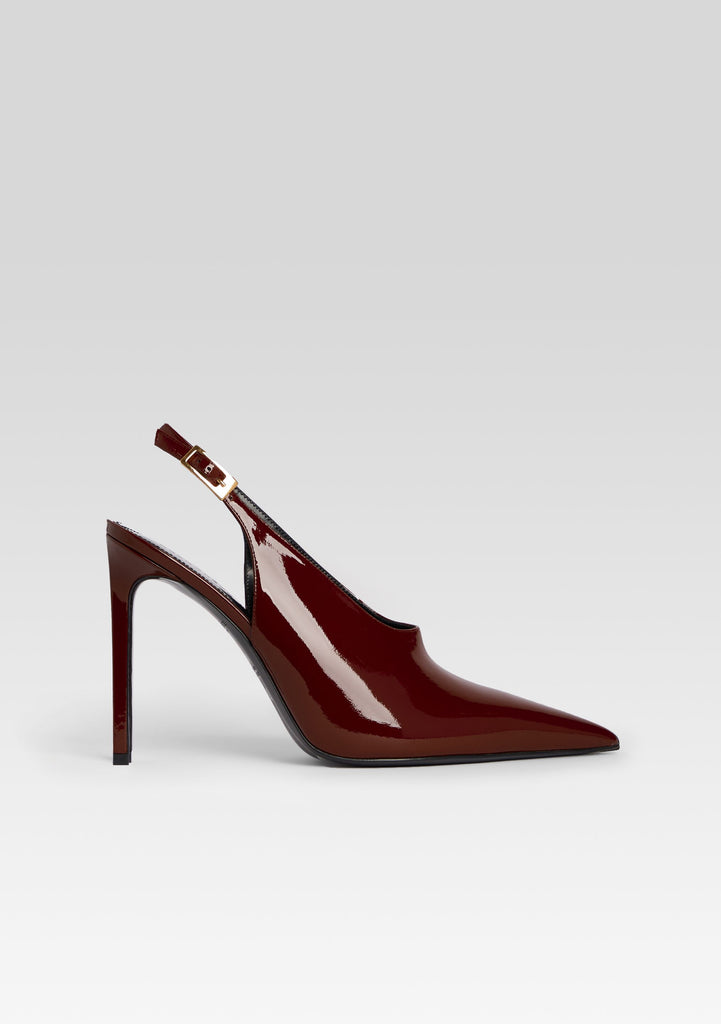 Celia Leather Slingback  Retrofete
