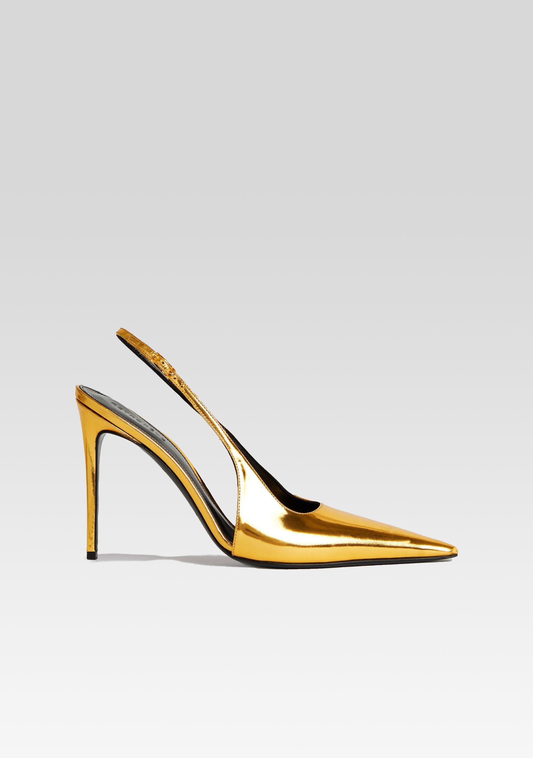 Gold & Vinyl Embellised Heels – HEEL & BUCKLE LONDON