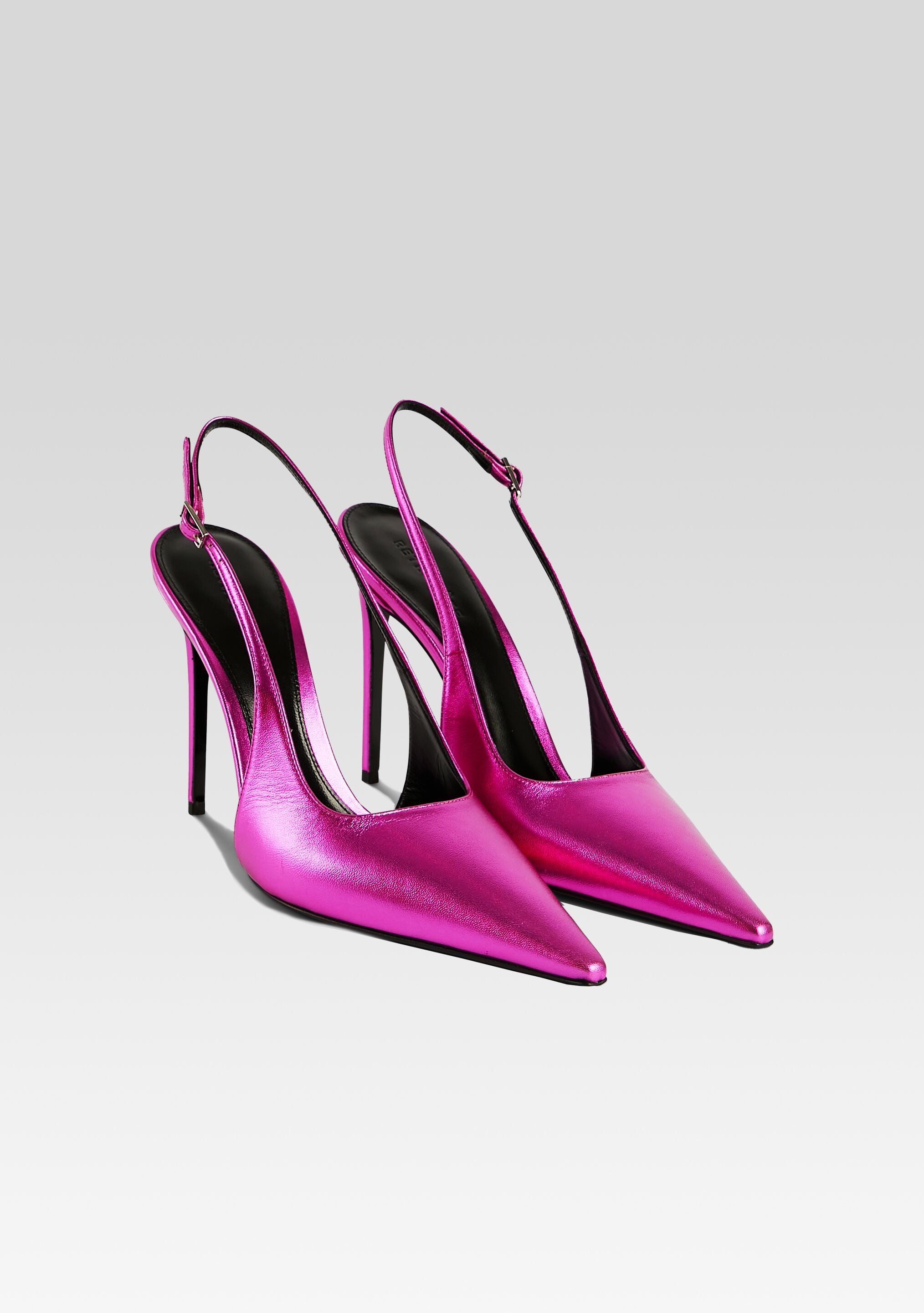 Metallic slingbacks hot sale