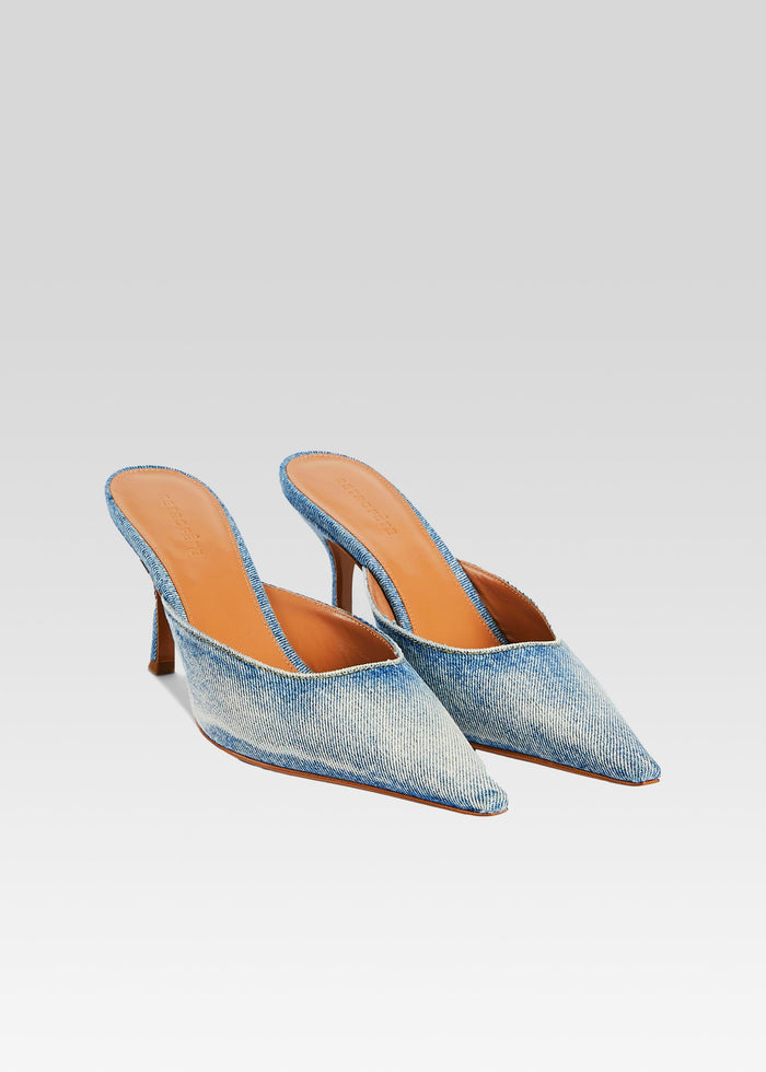 Daphne Denim Mule