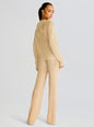 Hana Metallic Knit Top