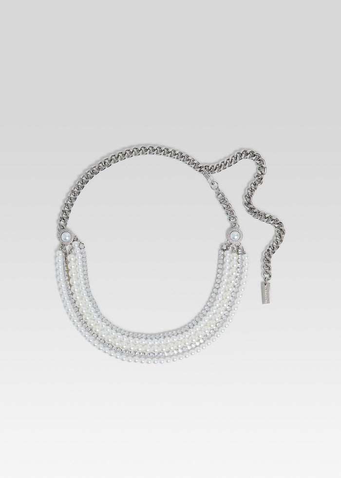 Chloe Pearl Chain Belt