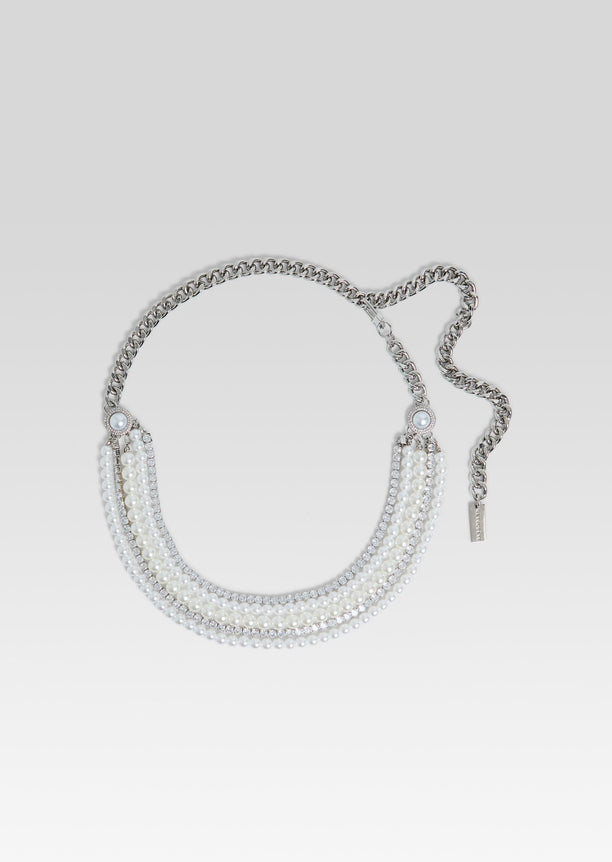 Chloe Pearl Chain Belt