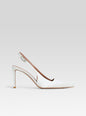 Evelyn Satin Slingback