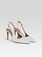 Evelyn Satin Slingback