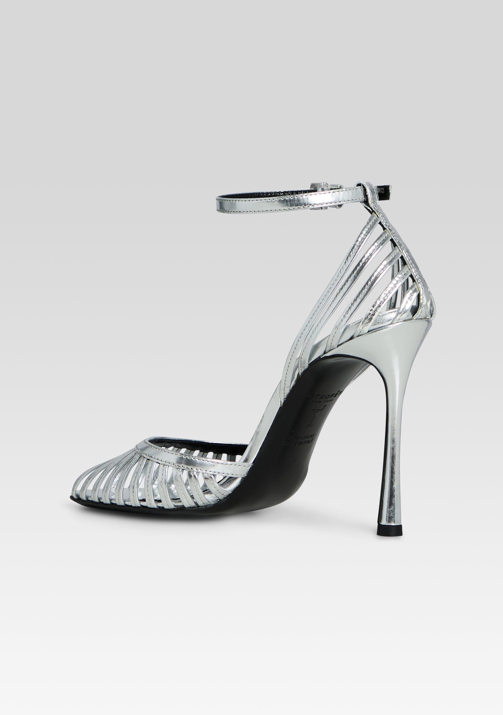 サンダル・ミュール NINALILOU SS25 Sandals (341151 SPECCHIO ARGENTO) Just Jewel Mule Sandal 85mm | CHRISTIAN LOUBOUTIN | elysewalker