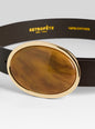 Dagmar High Waist Leather Belt