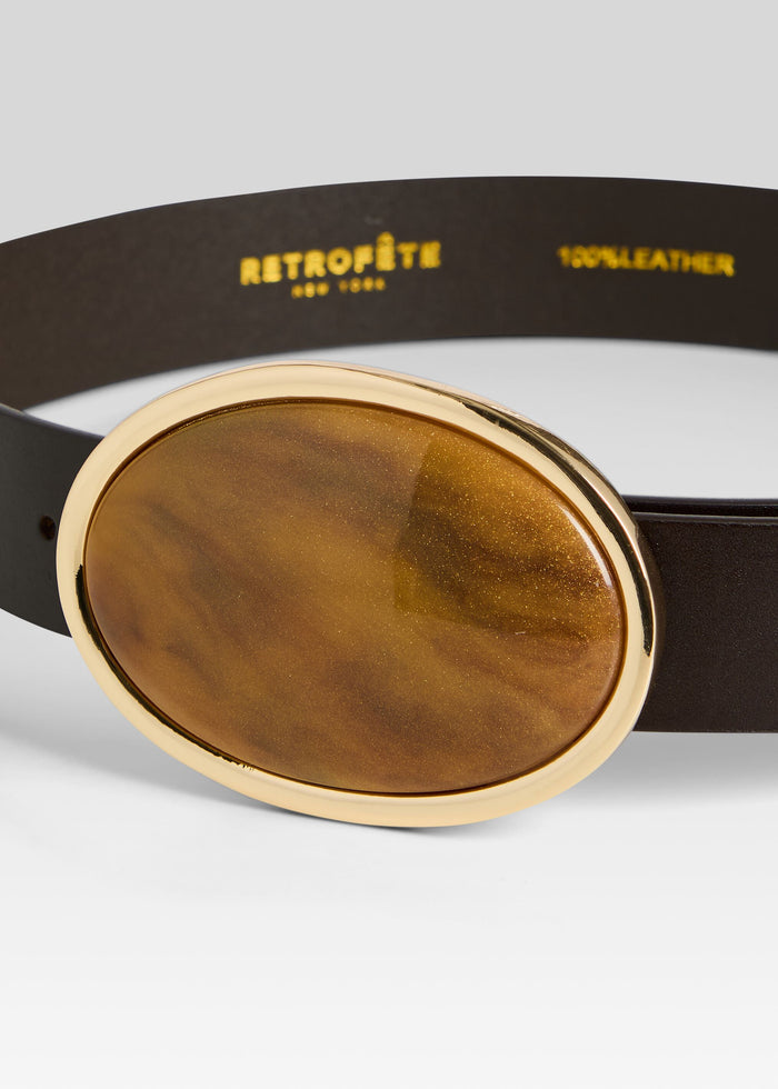 Dagmar High Waist Leather Belt