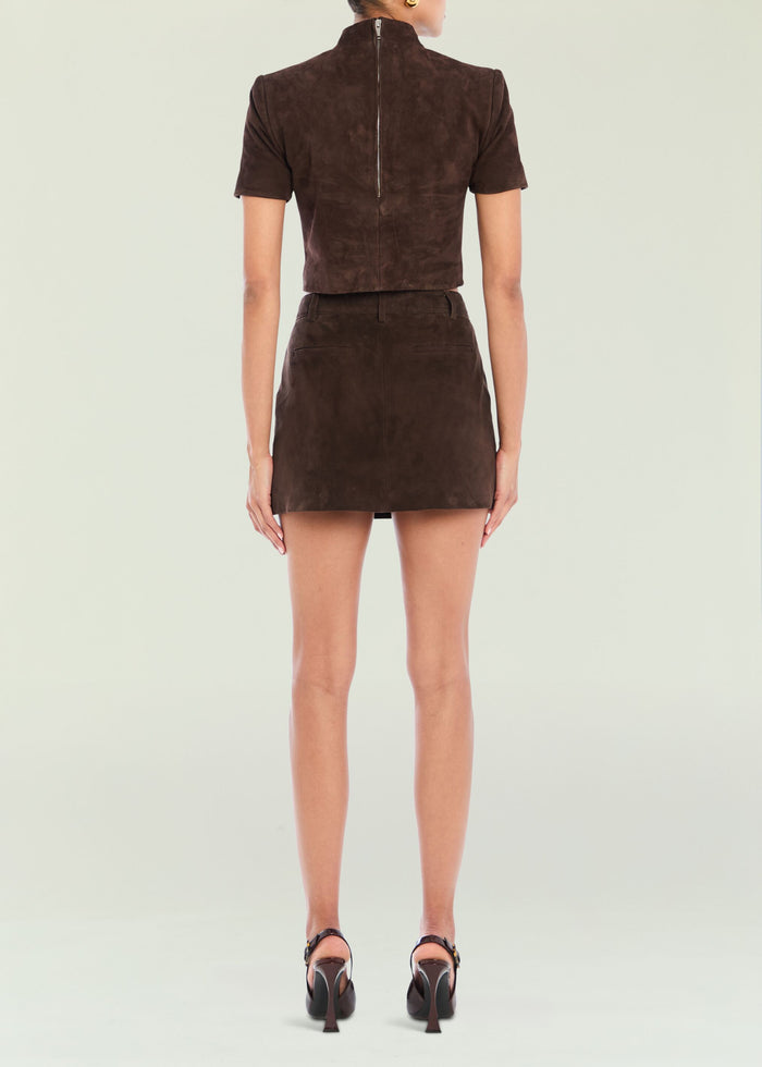 Torrance Suede Skirt media 4 of 5