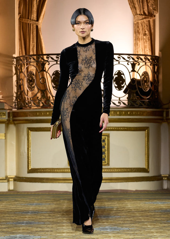 Donatella Velvet Dress