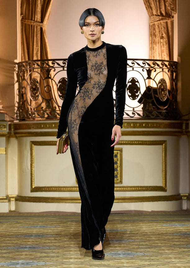 Donatella Velvet Dress