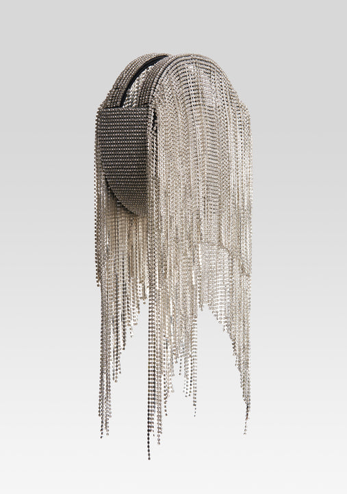 Talia Small Crystal Logo Bag