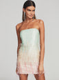 Anastasia Sequin Feather Dress - Retrofete